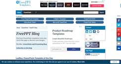 Desktop Screenshot of blog.freeppttemplates.com